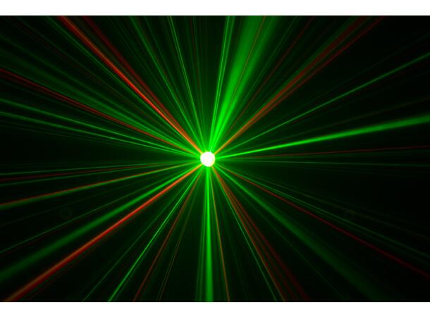 JB SYSTEMS PARTY BAR Lyseffekt laser+led par/effect/strobe + remote